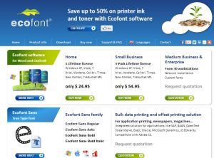 Clicca qui per il sito ufficiale Ecofont