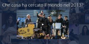 video su cosa ha cercato il mondo nel 2013