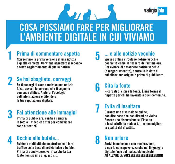 comportamenti da evitare in internet