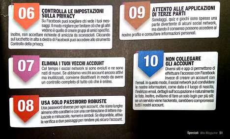 decalogo comportamenti su internet